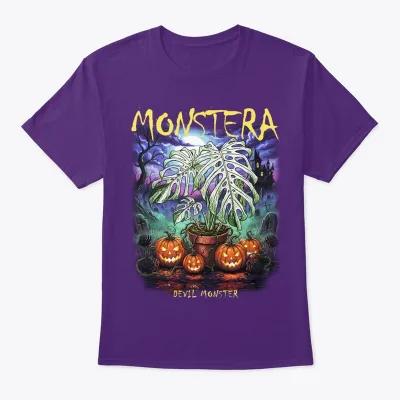 Monstera deliciosa: Devil Halloween Edition